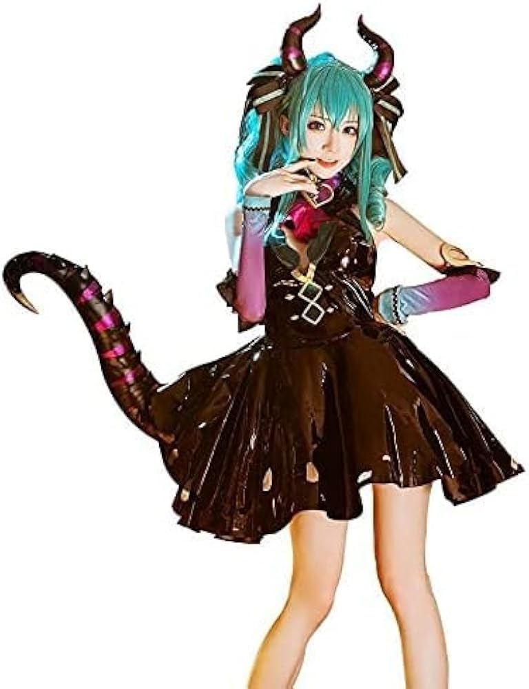 初音ミク 小悪魔　衣装　コスプレ Amazon.co.jp: [売店] 初音ミク MIKU 小悪魔 コスプレ衣装 頭